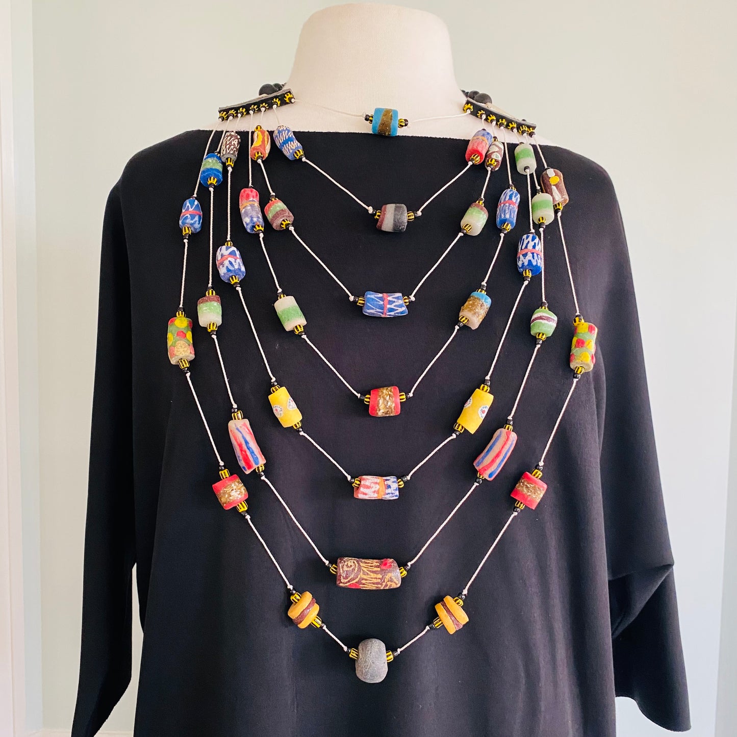 String and Stones Necklace