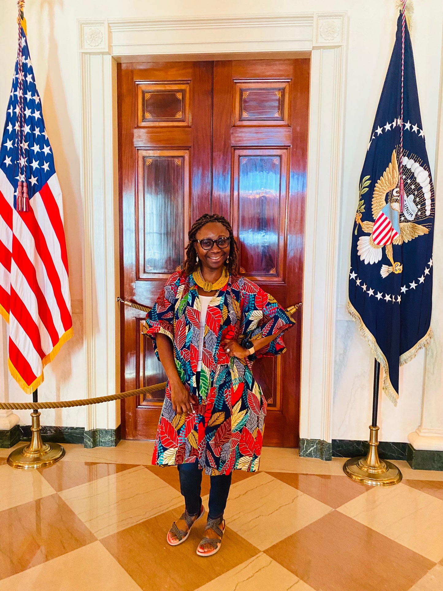 Falling Leaves Kimono