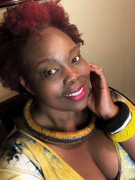 Curvy Girl Beaded Bangle