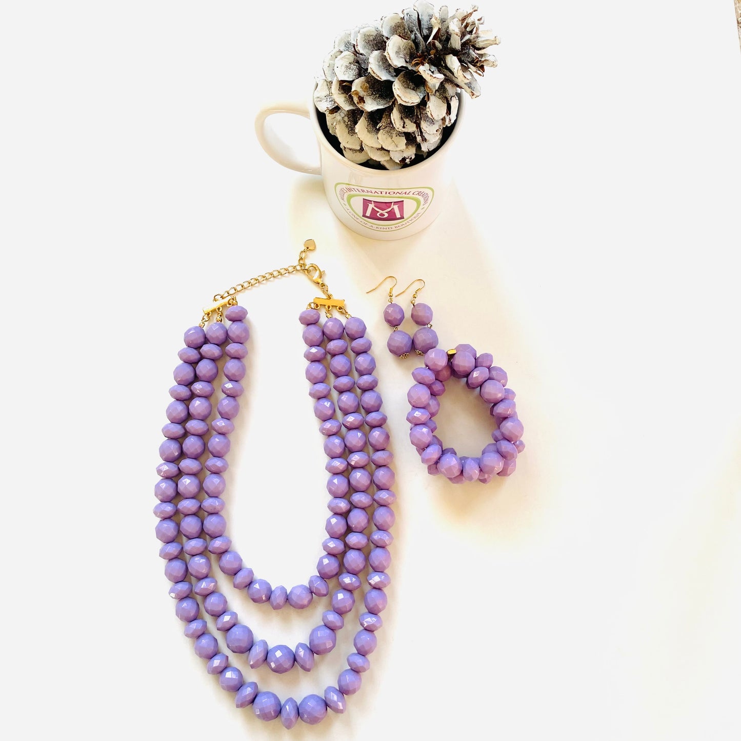 Veronica Necklace Sets w/ Earrings and bracelets