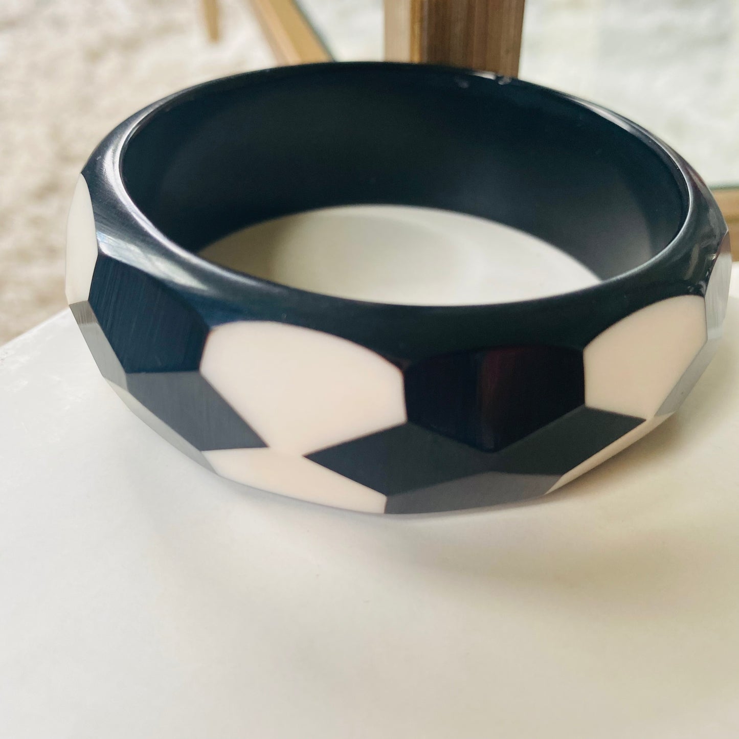 Ebony and Ivory Bangles
