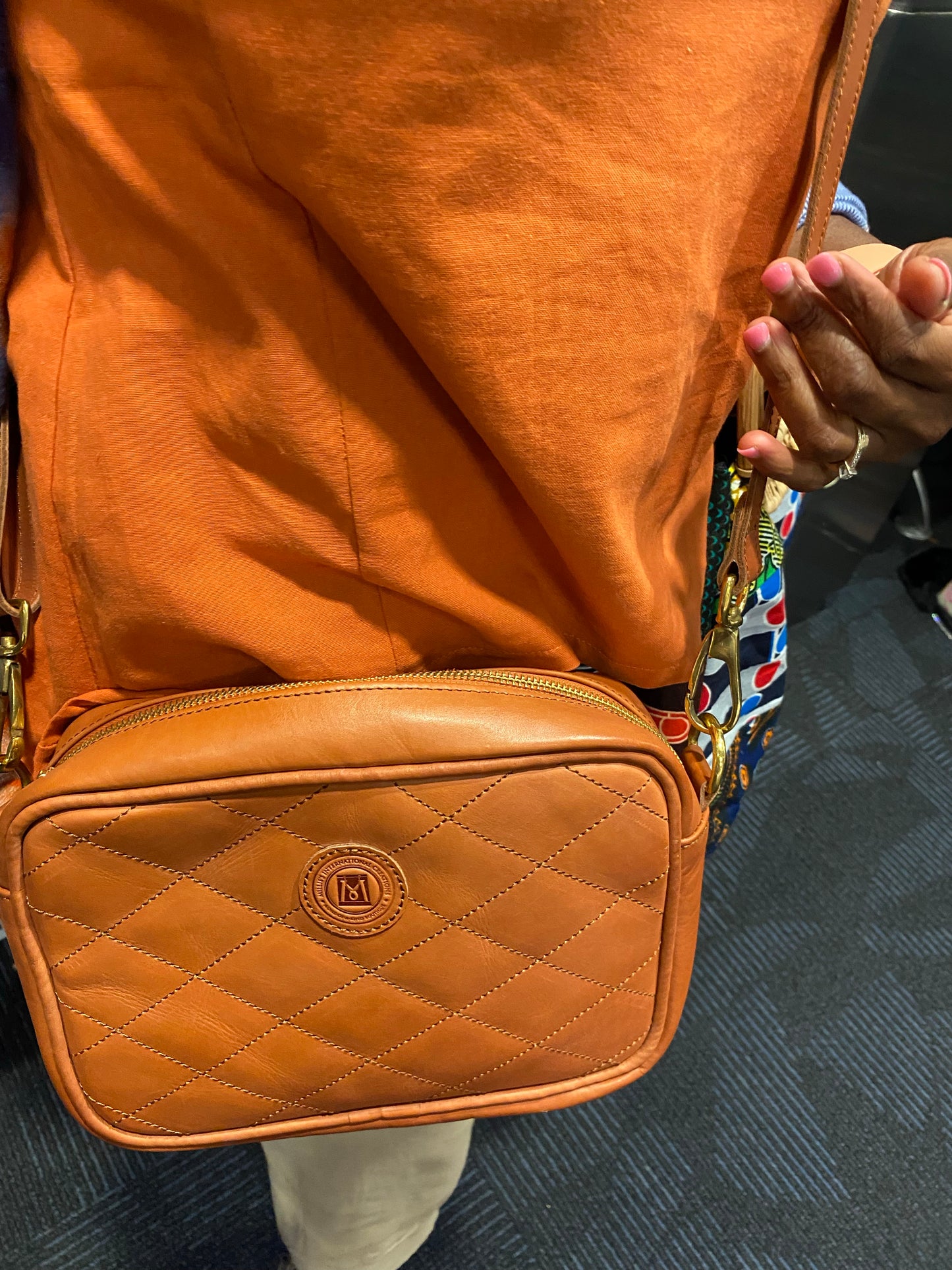 Millie’s Signature Leather Crossbody Bag