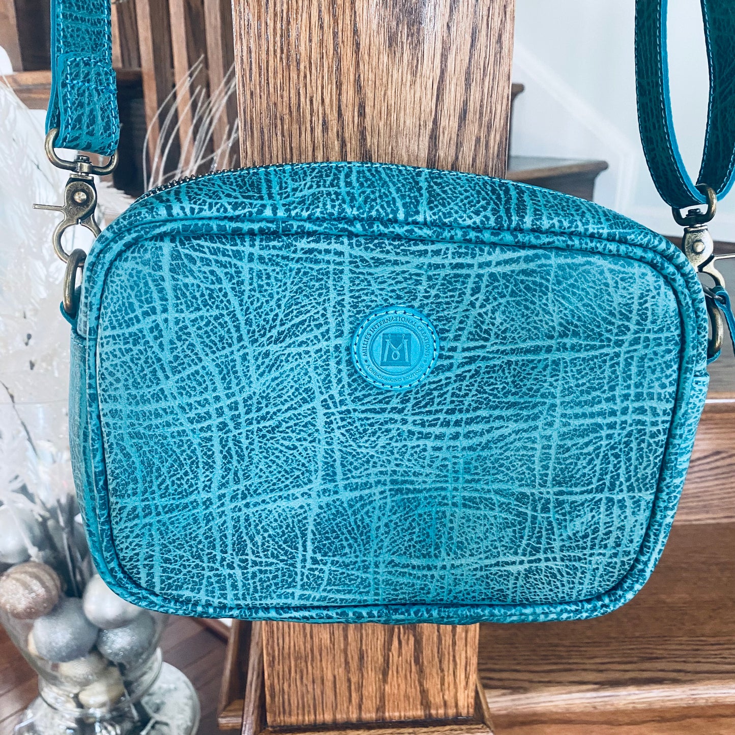 Millie’s Signature Leather Crossbody Bag