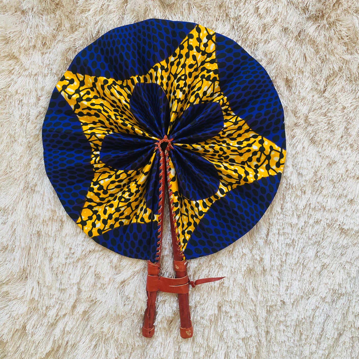 Ankara Fans - Foldable
