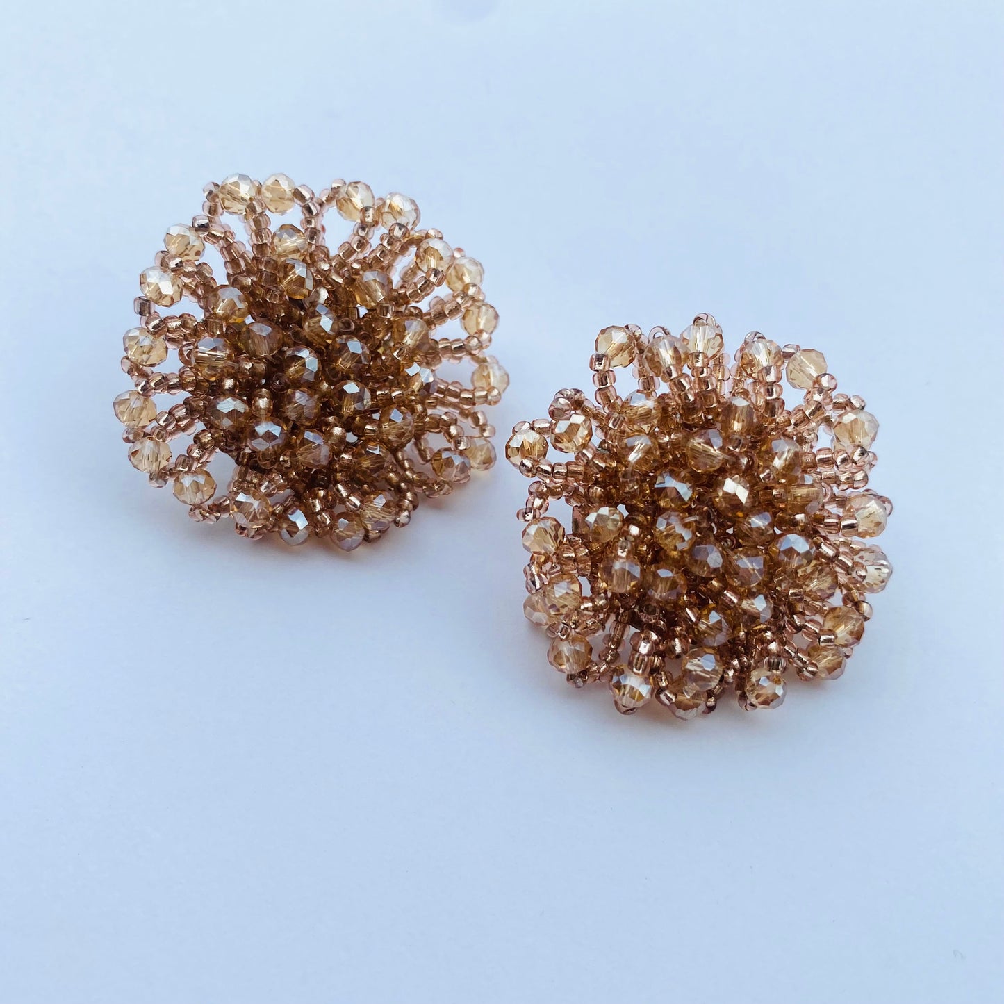Oversized Beaded Studs