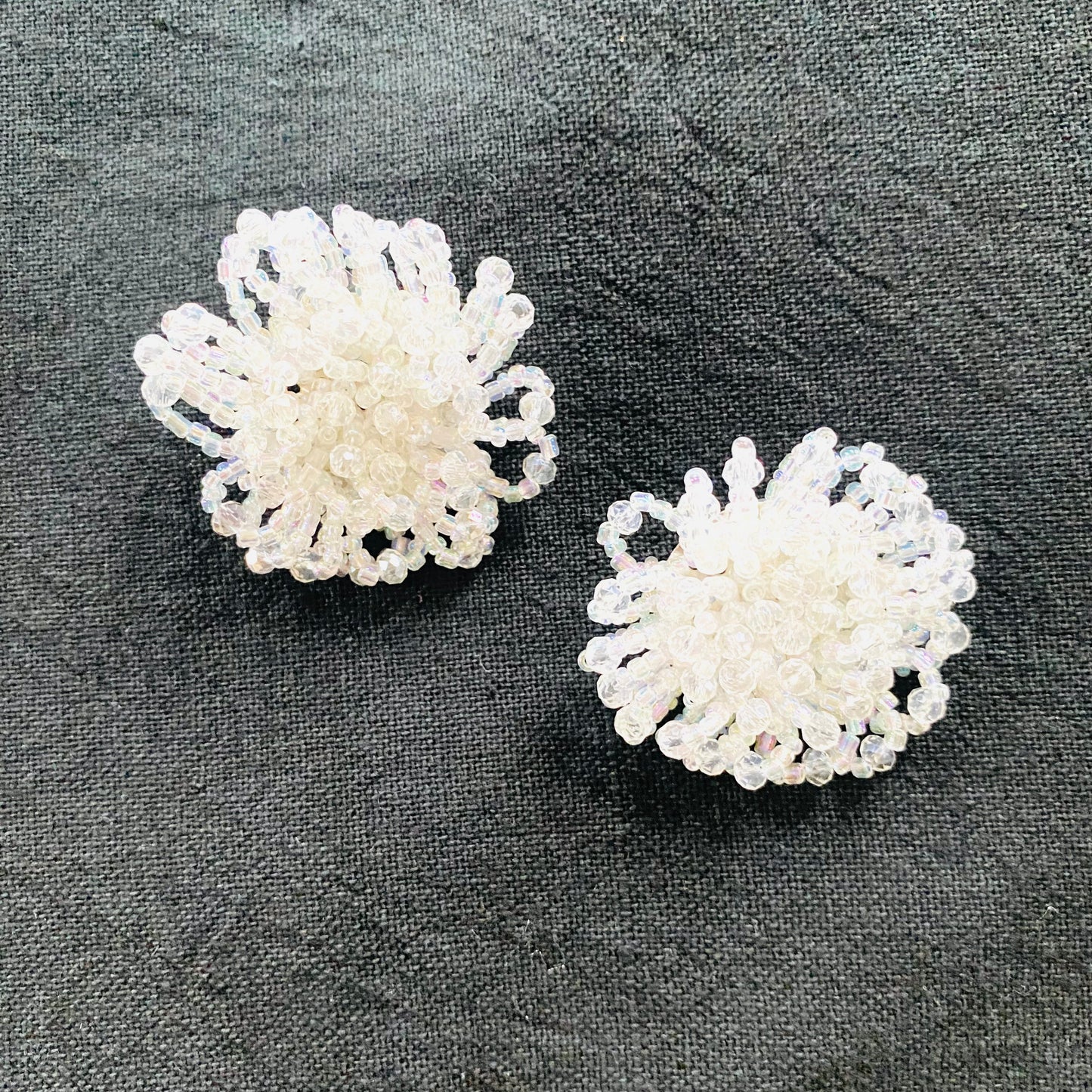 Oversized Beaded Studs