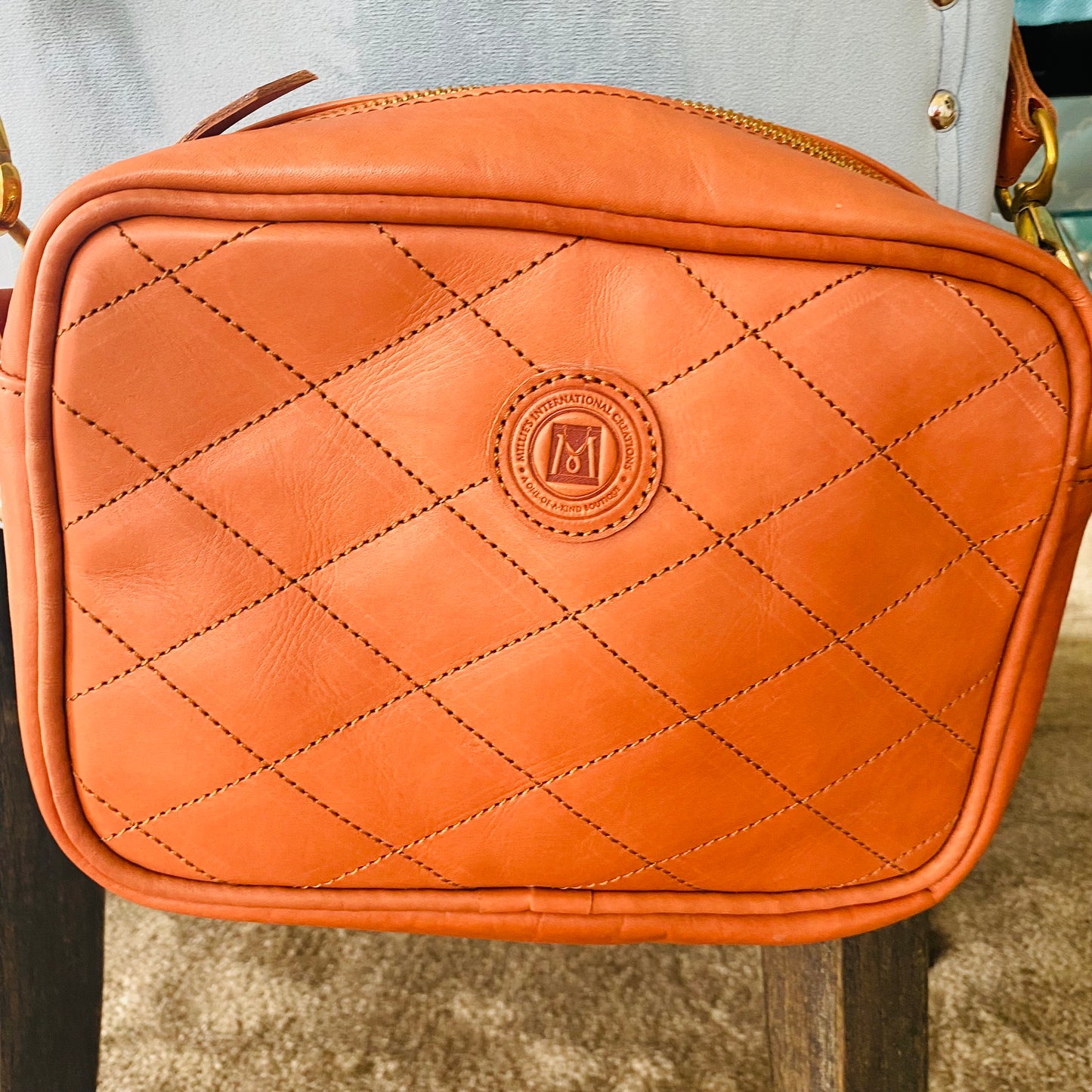 Millie’s Signature Leather Crossbody Bag