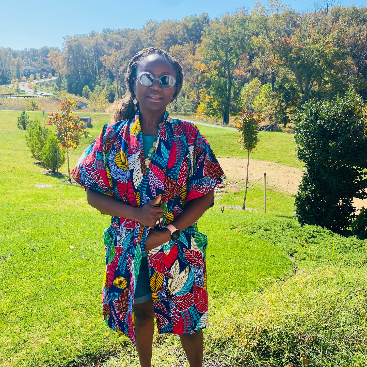 Falling Leaves Kimono