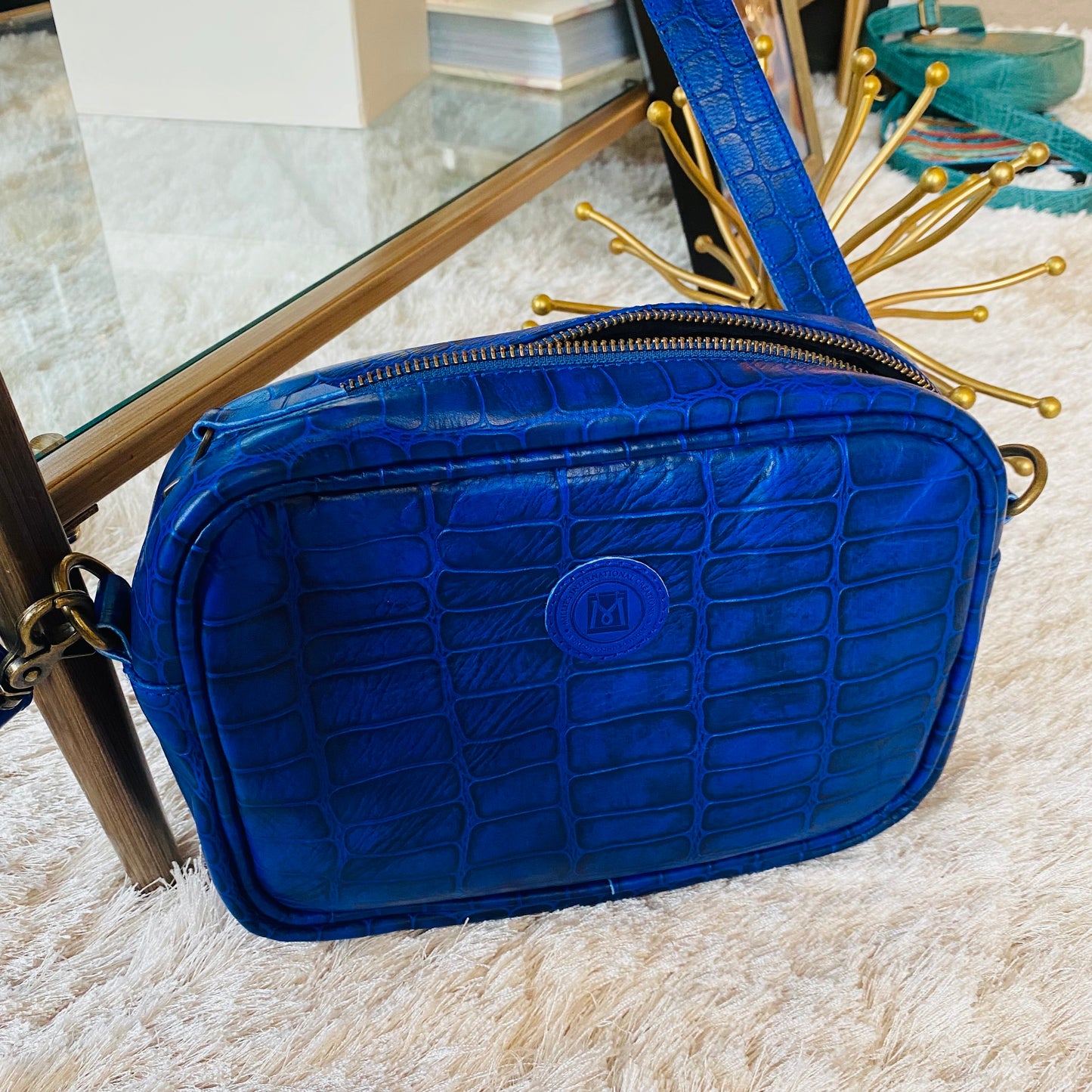 Millie’s Signature Leather Crossbody Bag