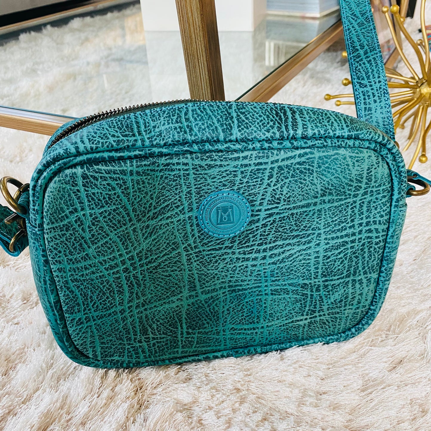 Millie’s Signature Leather Crossbody Bag