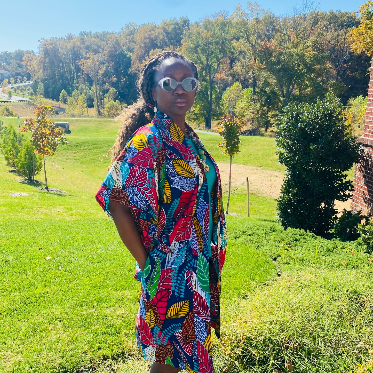 Falling Leaves Kimono