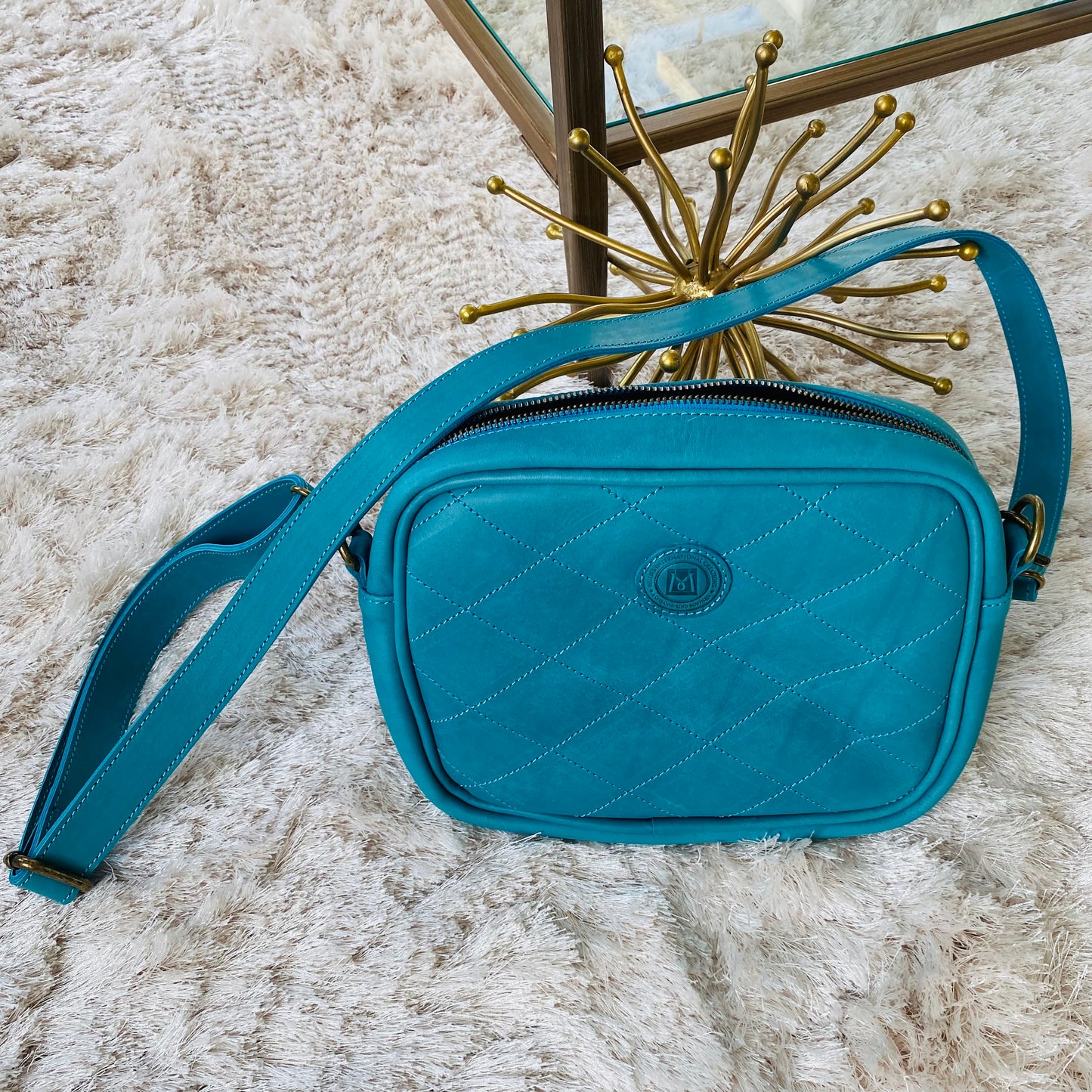 Millie’s Signature Leather Crossbody Bag