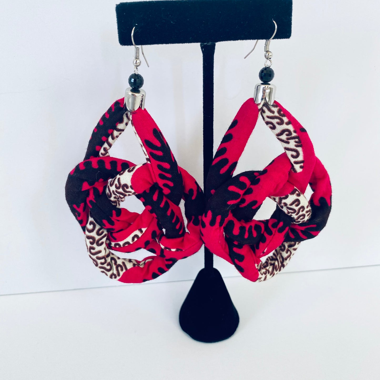 Big Ankara Earrings Collection