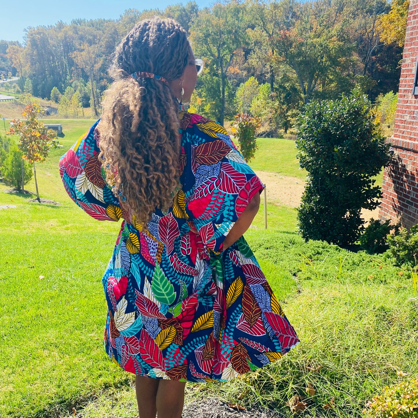 Falling Leaves Kimono