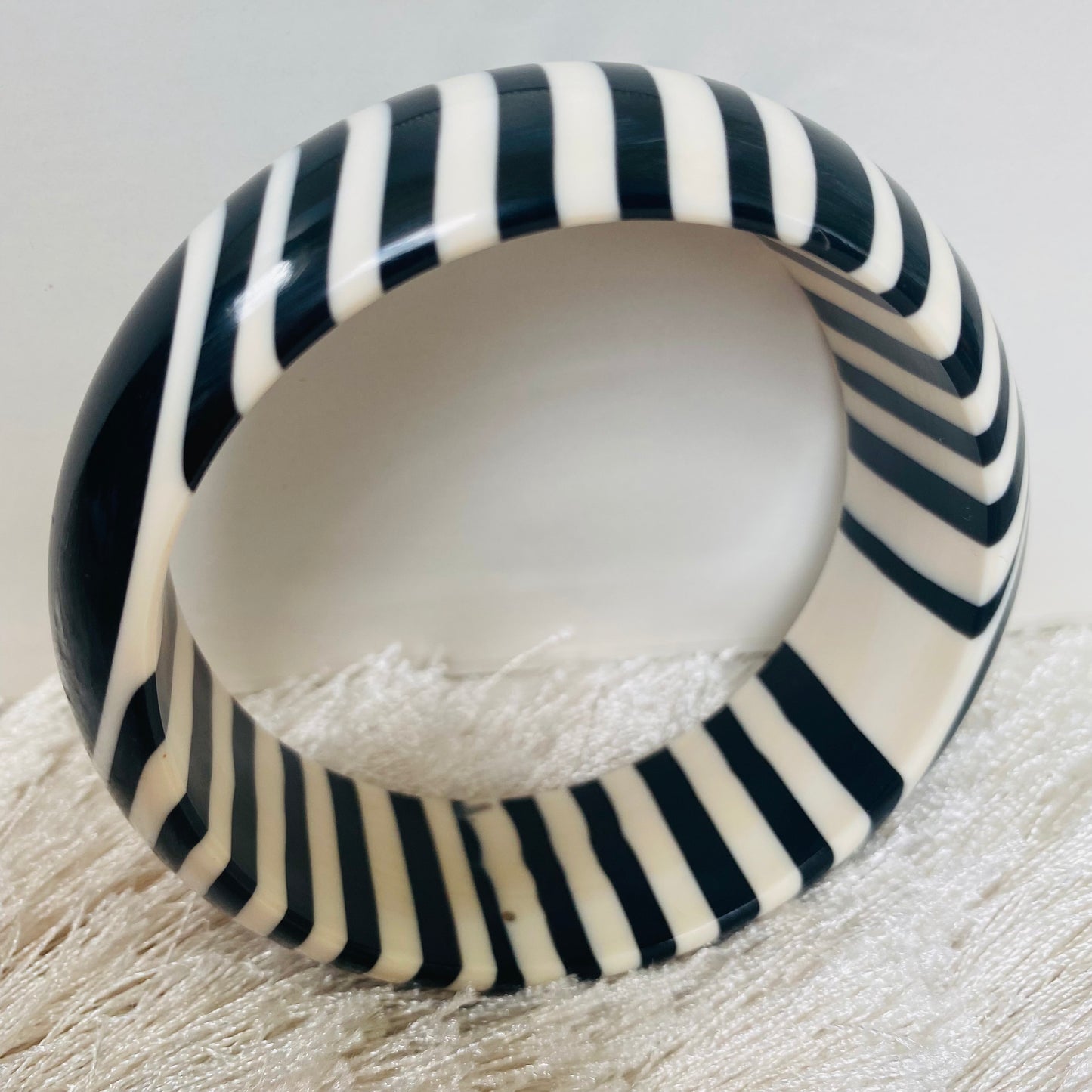 Ebony and Ivory Bangles