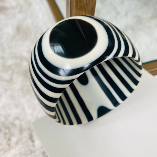 Ebony and Ivory Bangles
