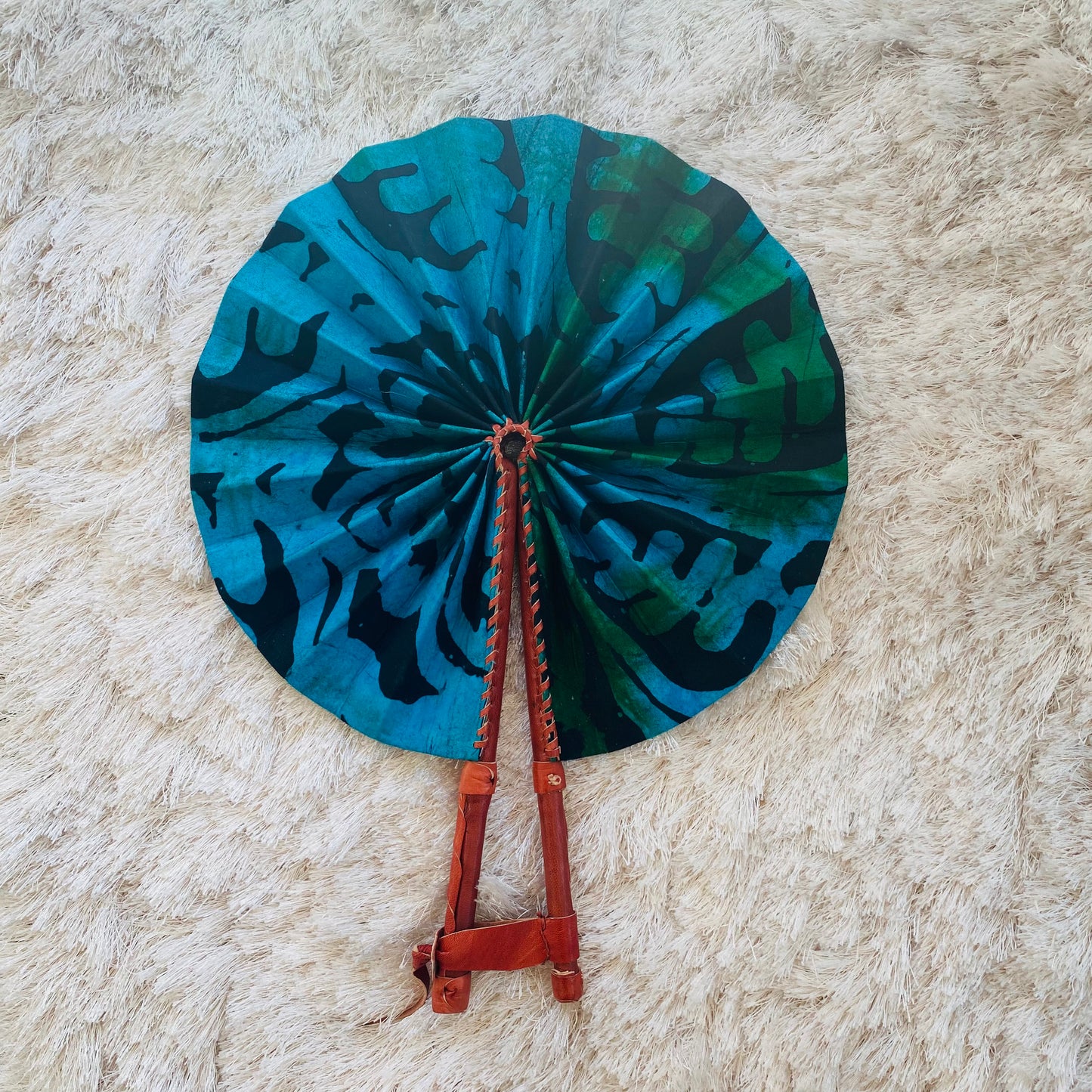 Ankara Fans - Foldable