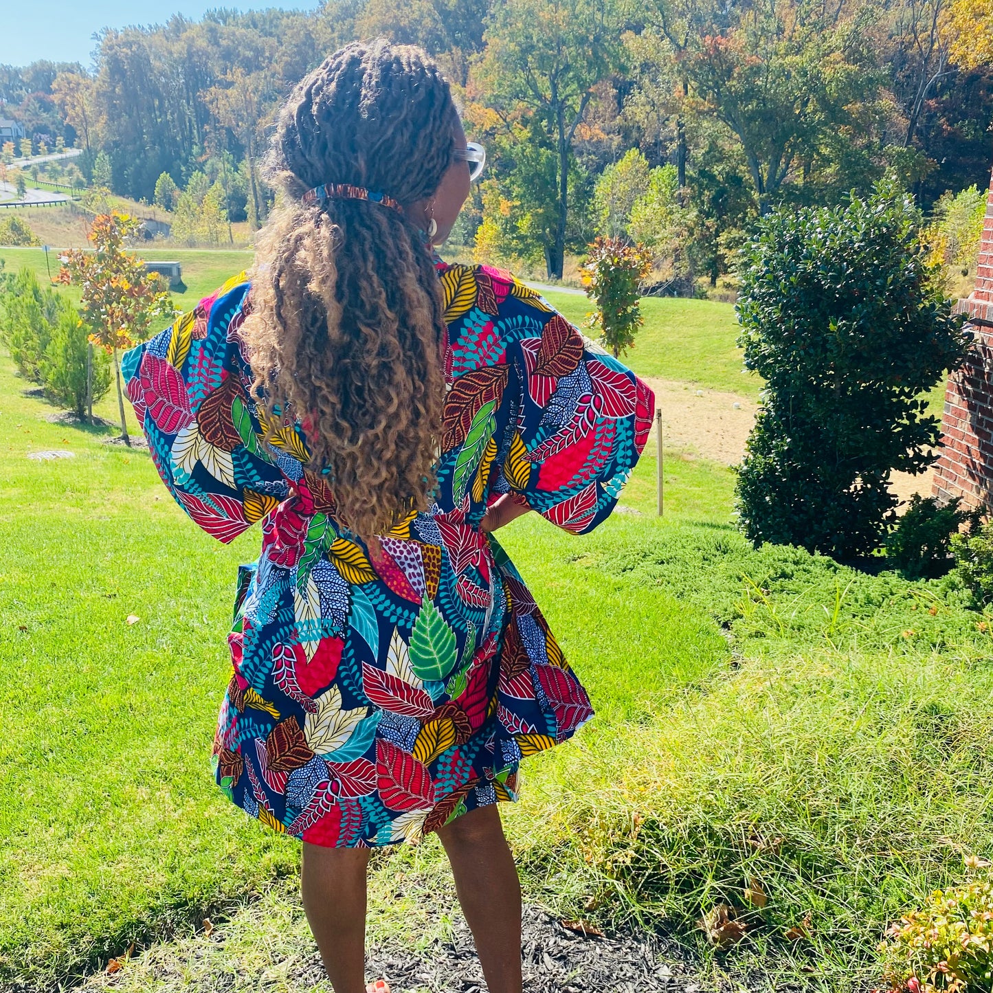 Falling Leaves Kimono