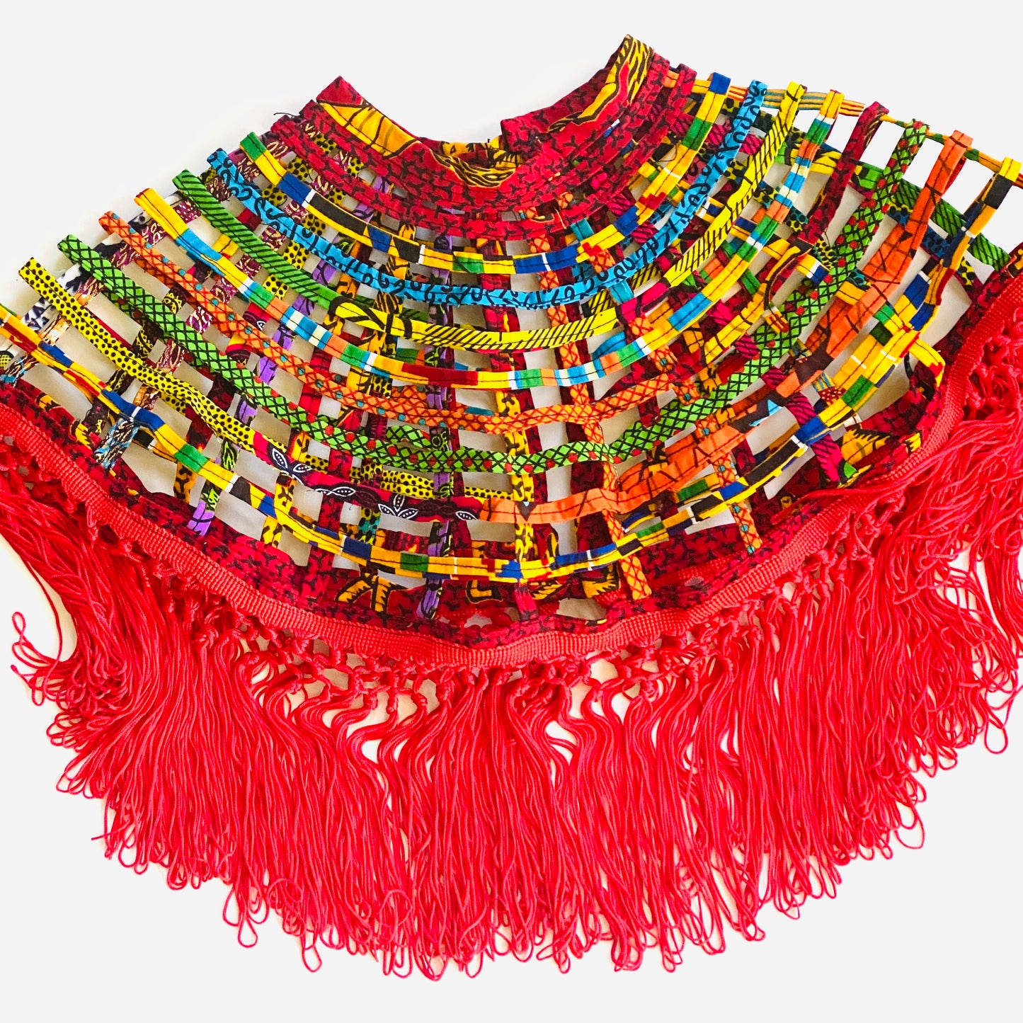 The Nicole Fringe Cape