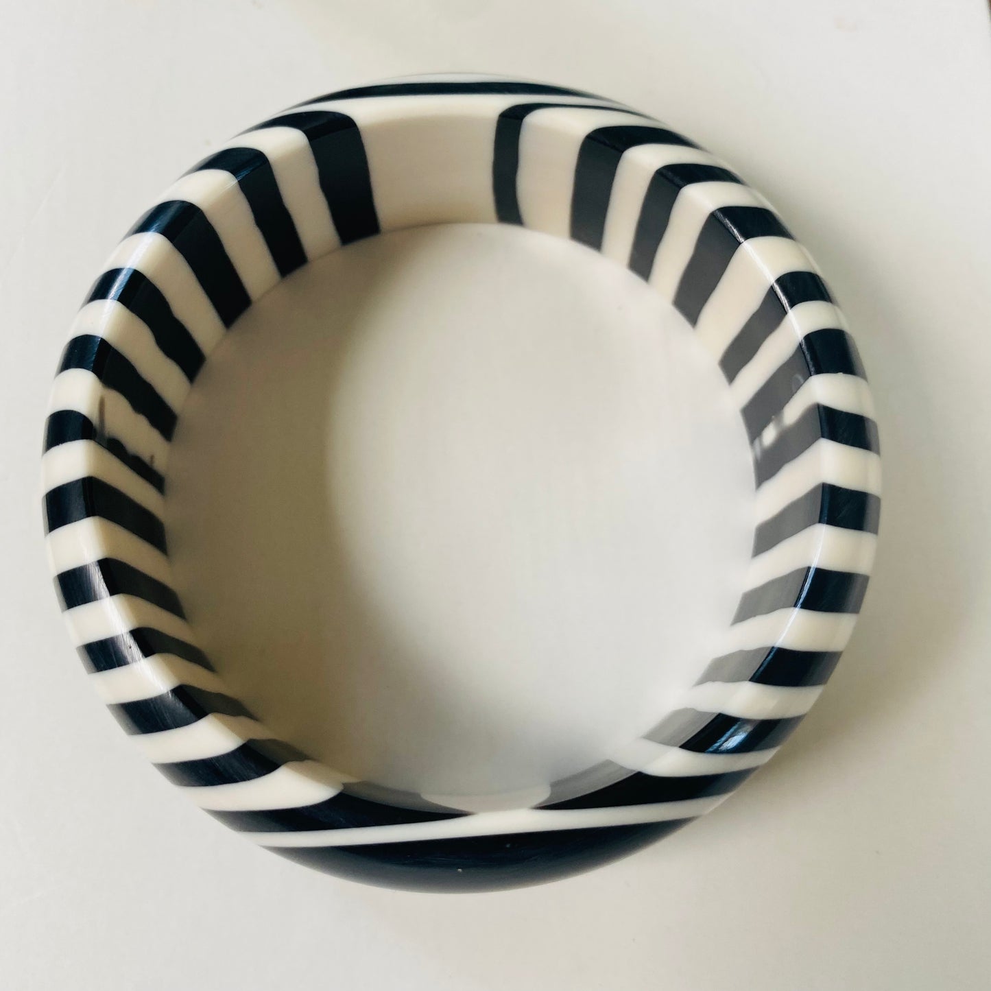 Ebony and Ivory Bangles