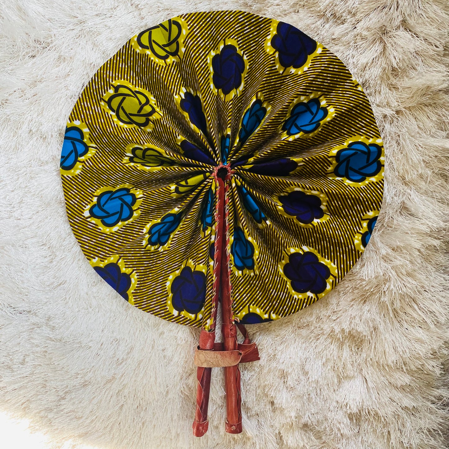 Ankara Fans - Foldable