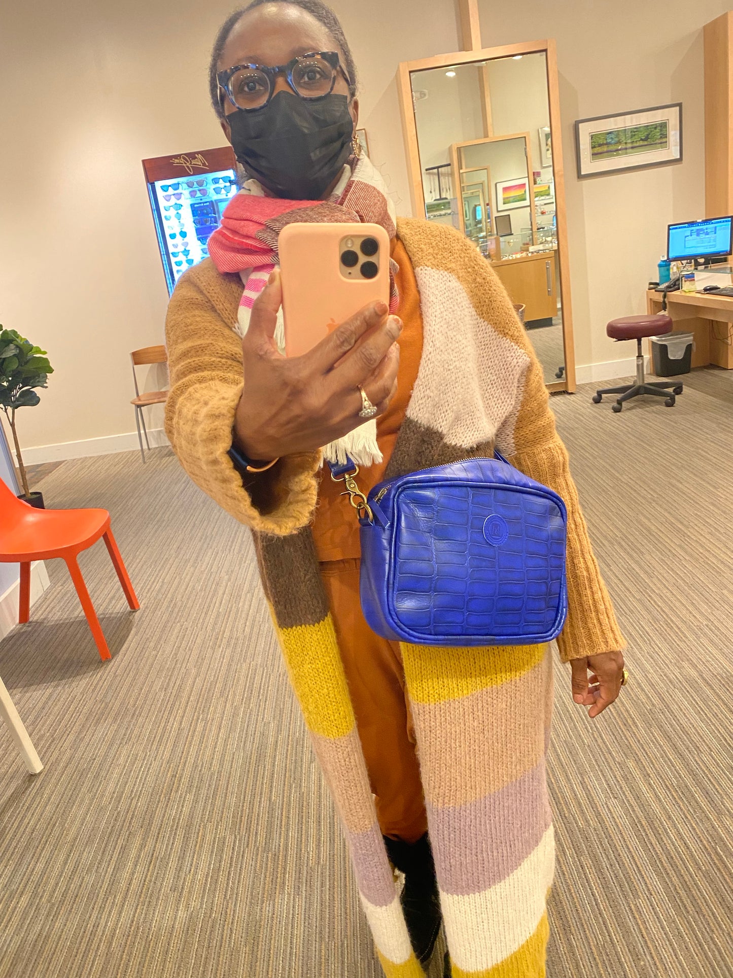 Millie’s Signature Leather Crossbody Bag