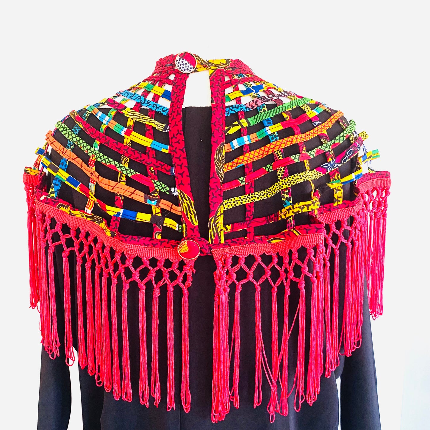 The Nicole Fringe Cape