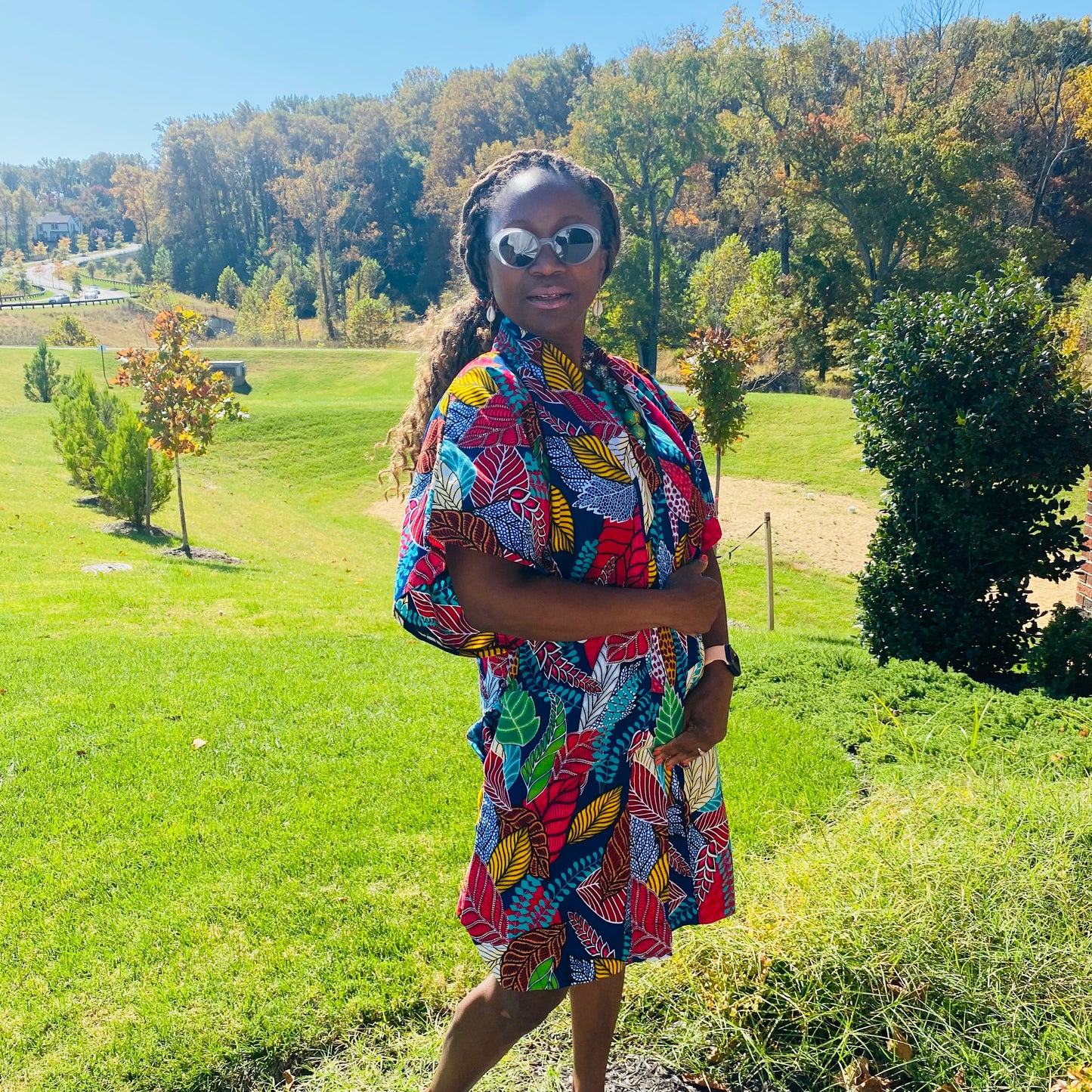 Falling Leaves Kimono