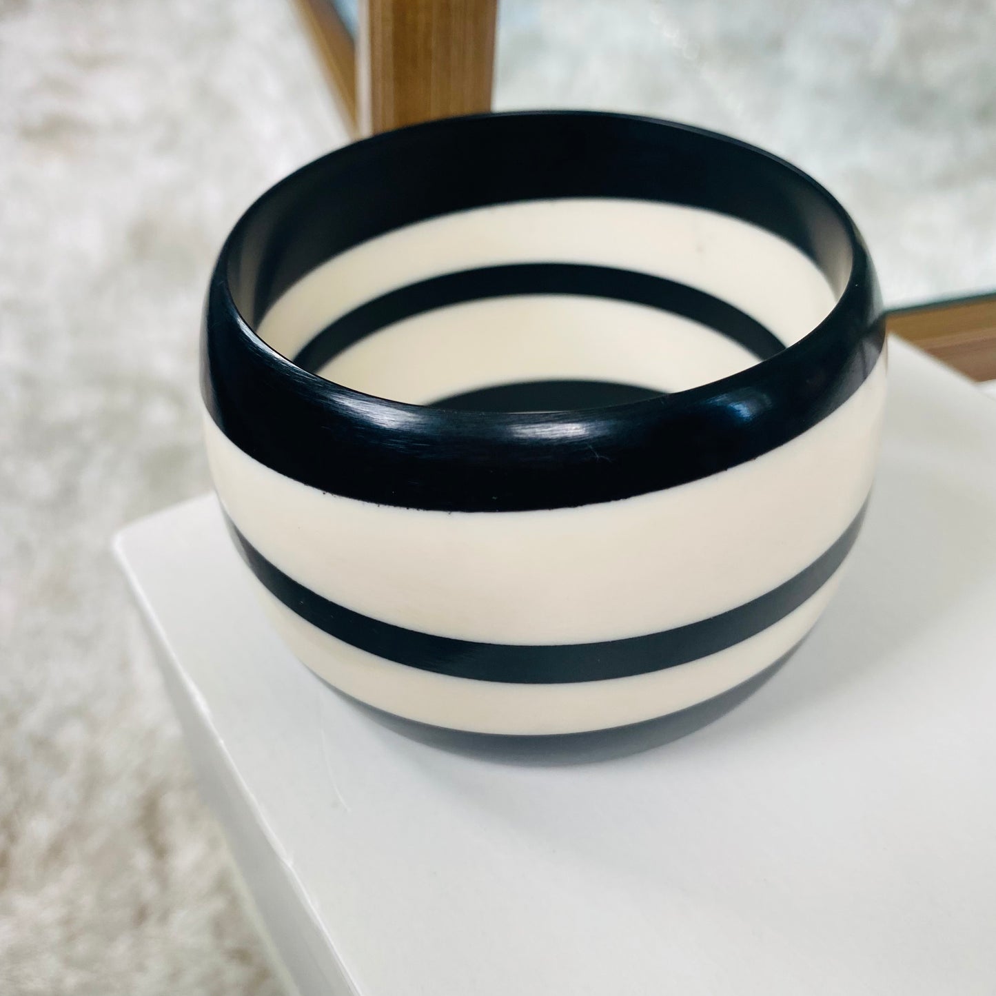 Ebony and Ivory Bangles