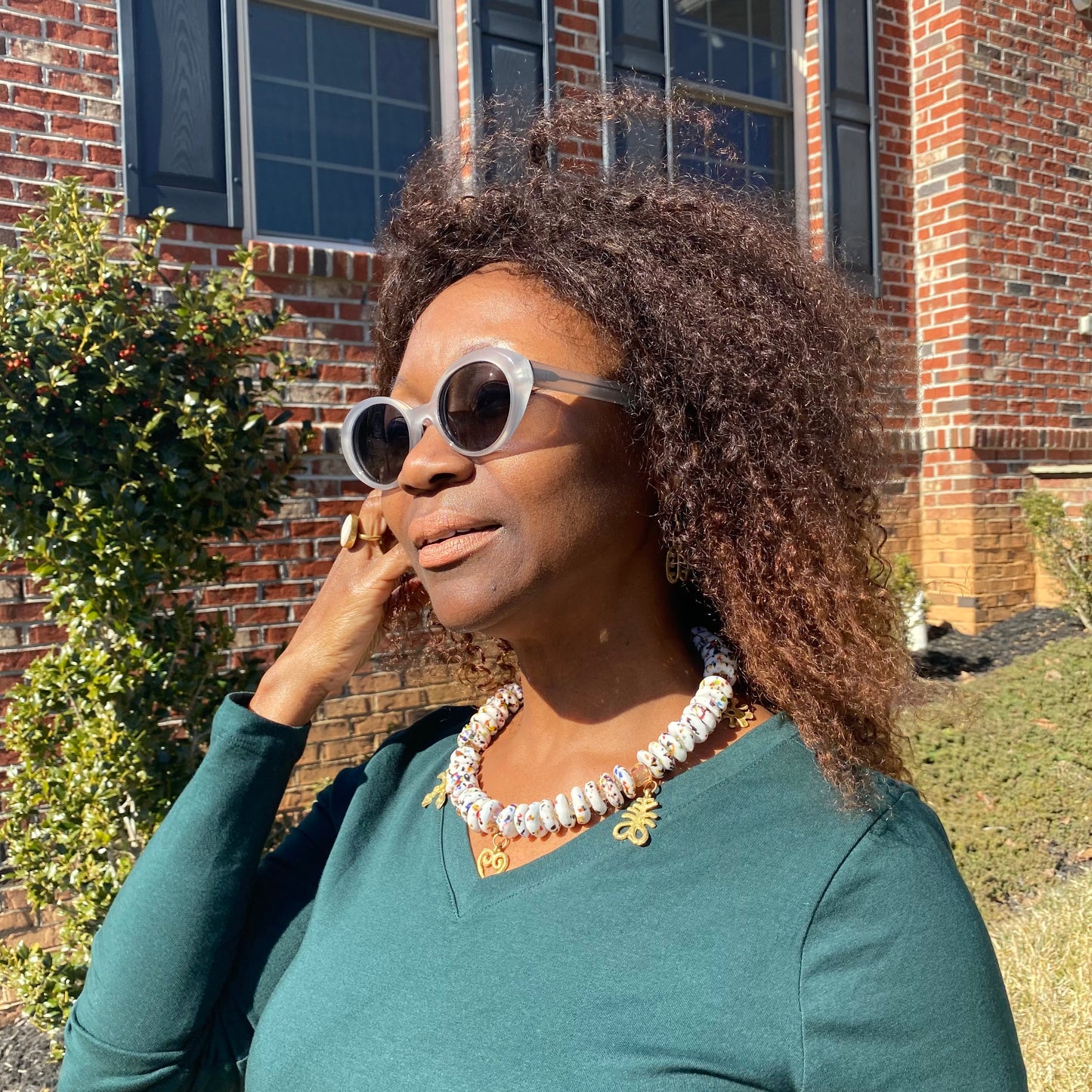 Adinkra Fever Necklace Set