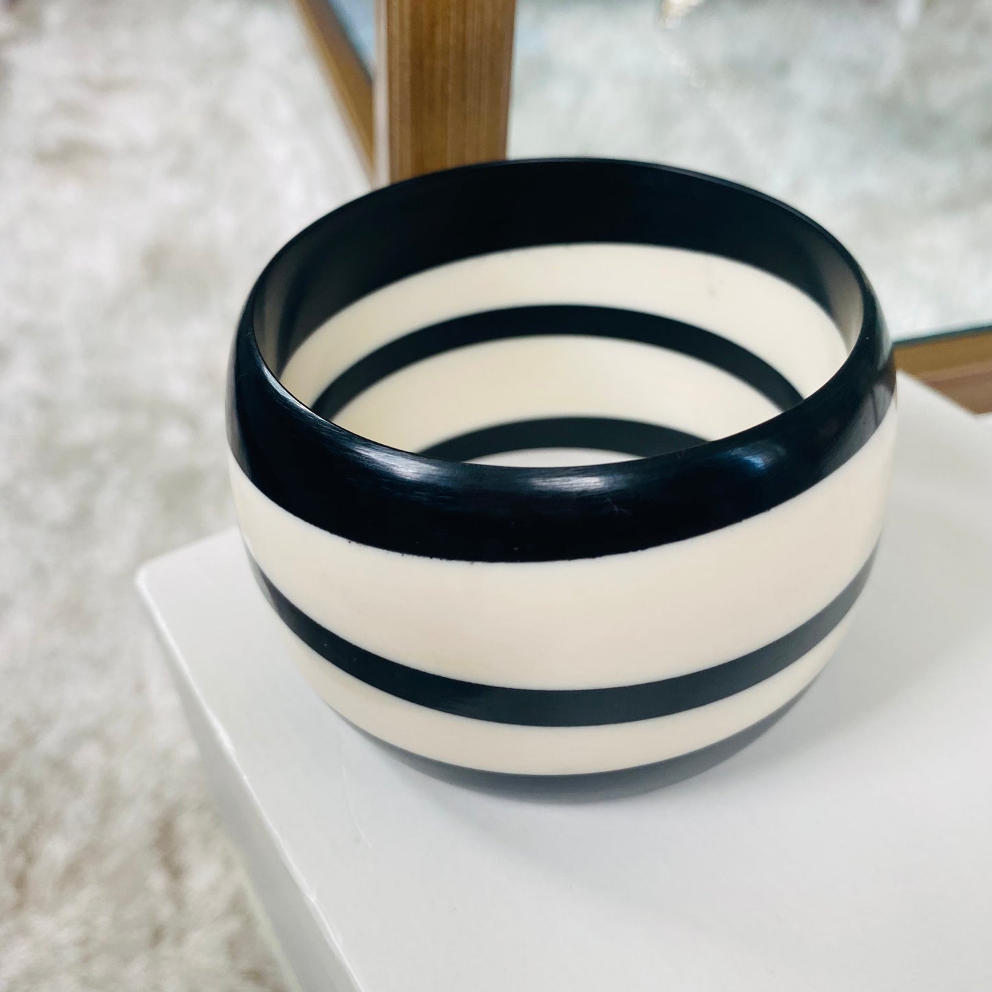 Ebony and Ivory Bangles