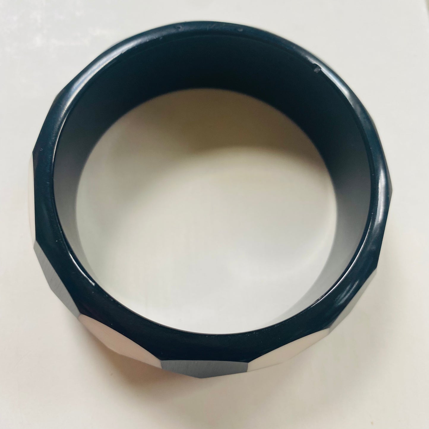 Ebony and Ivory Bangles