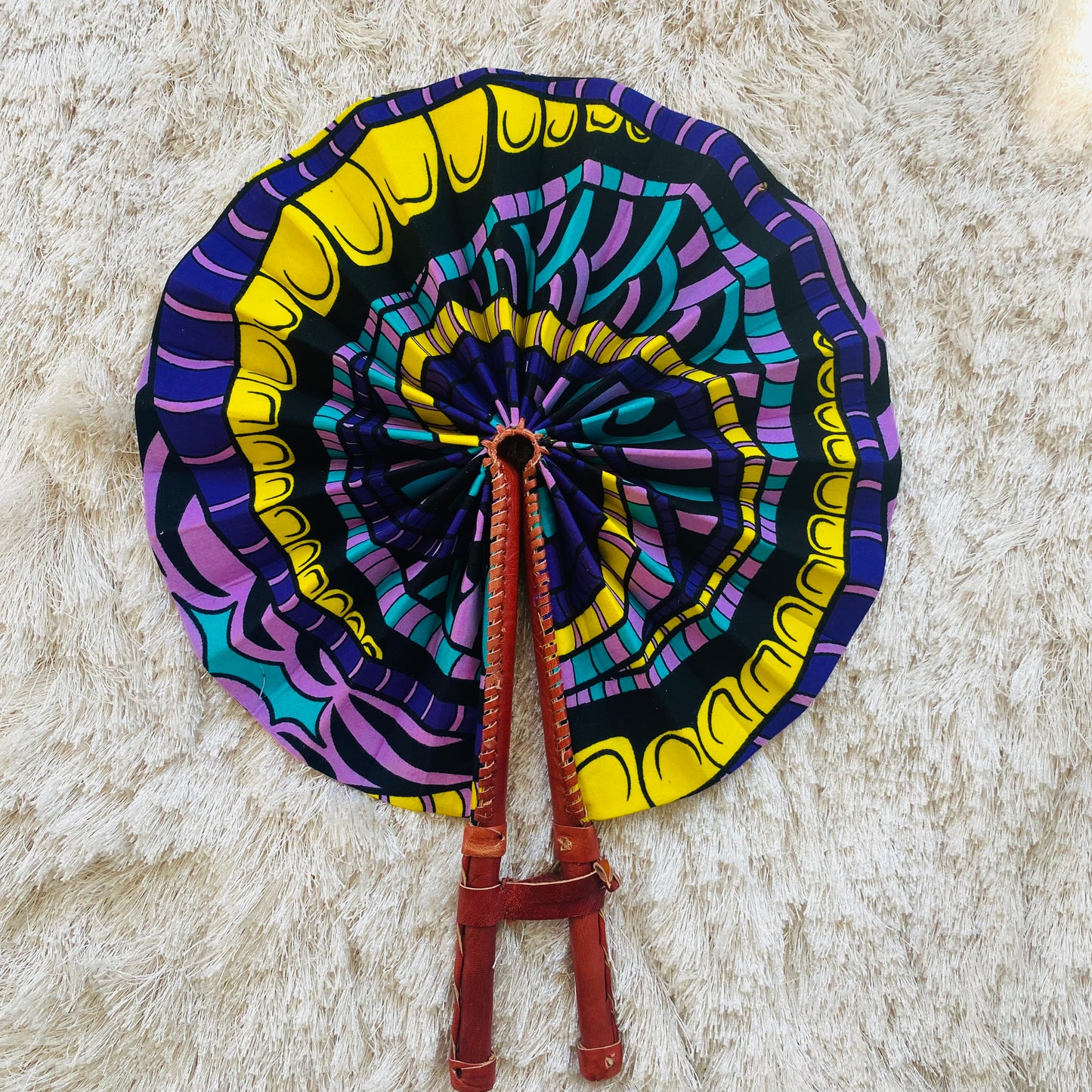 Ankara Fans - Foldable