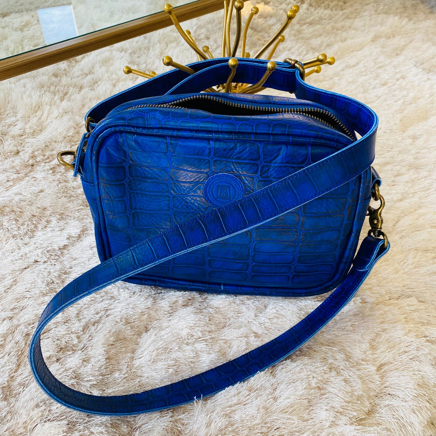 Millie’s Signature Leather Crossbody Bag