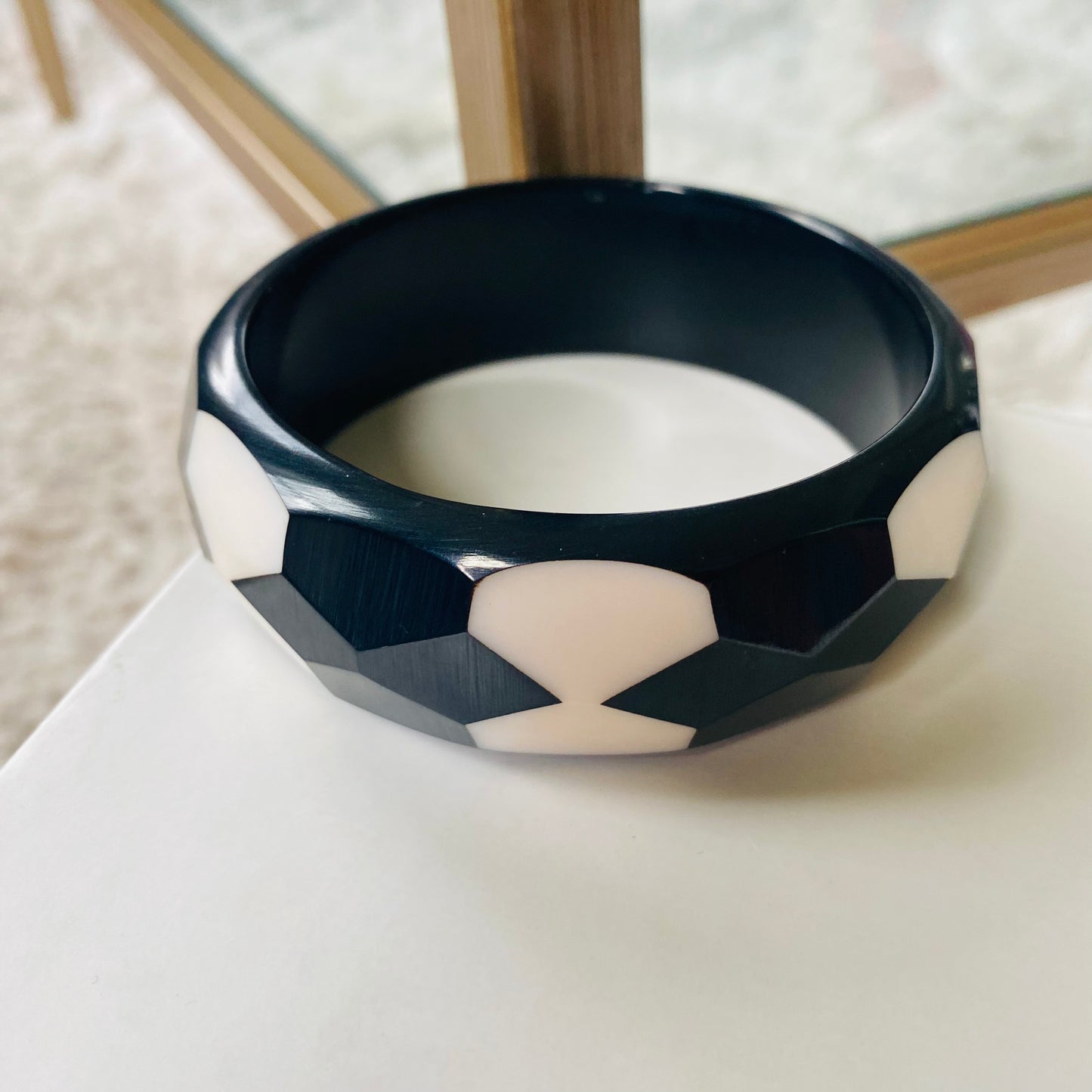 Ebony and Ivory Bangles