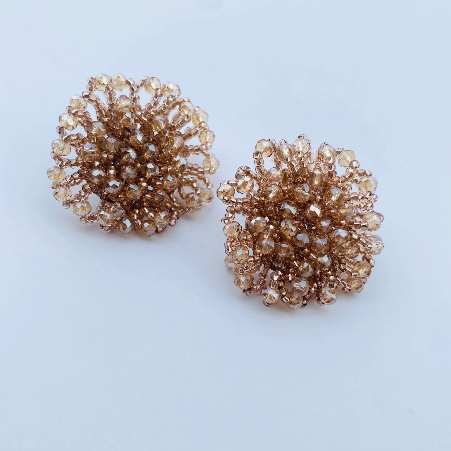 Oversized Beaded Studs