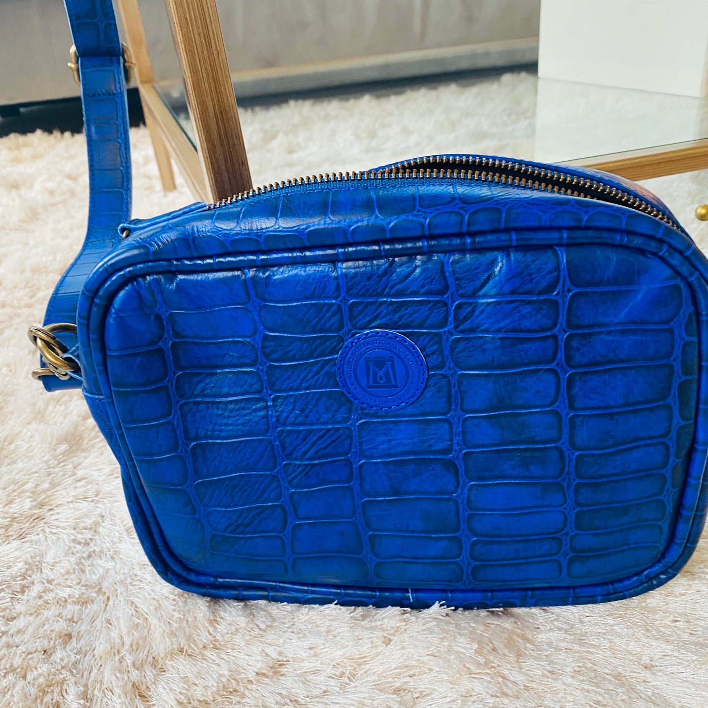 Millie’s Signature Leather Crossbody Bag