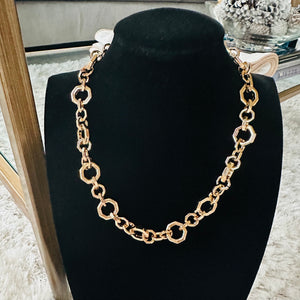 Octagon Chain Necklace