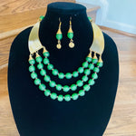 Load image into Gallery viewer, The Palm Necklace Set
