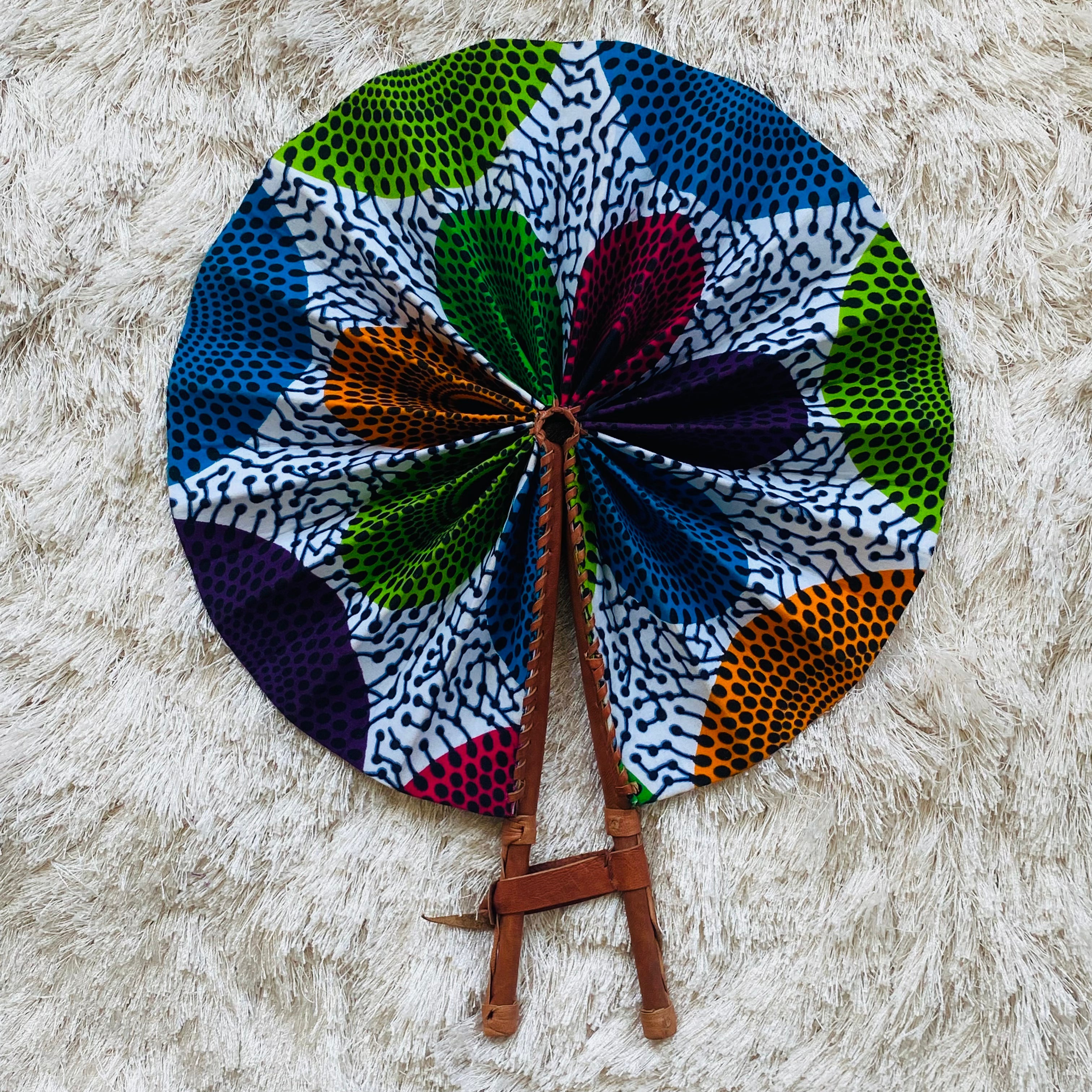 Ankara Fans - Foldable – view 6