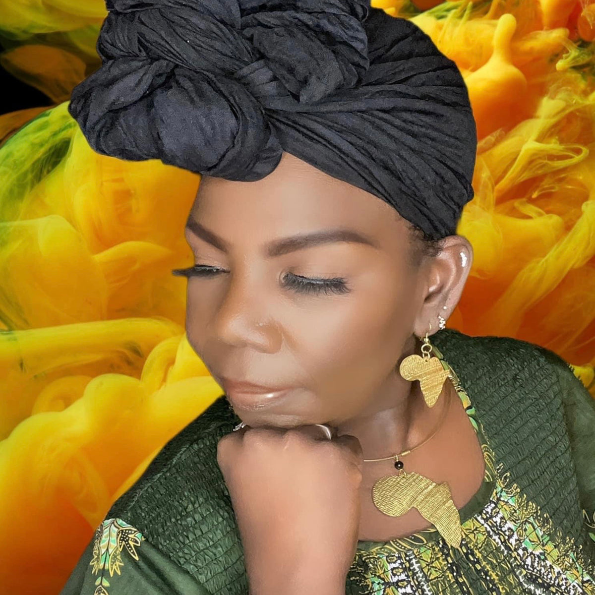 Millie’s Signature Map of Africa Choker – African necklace