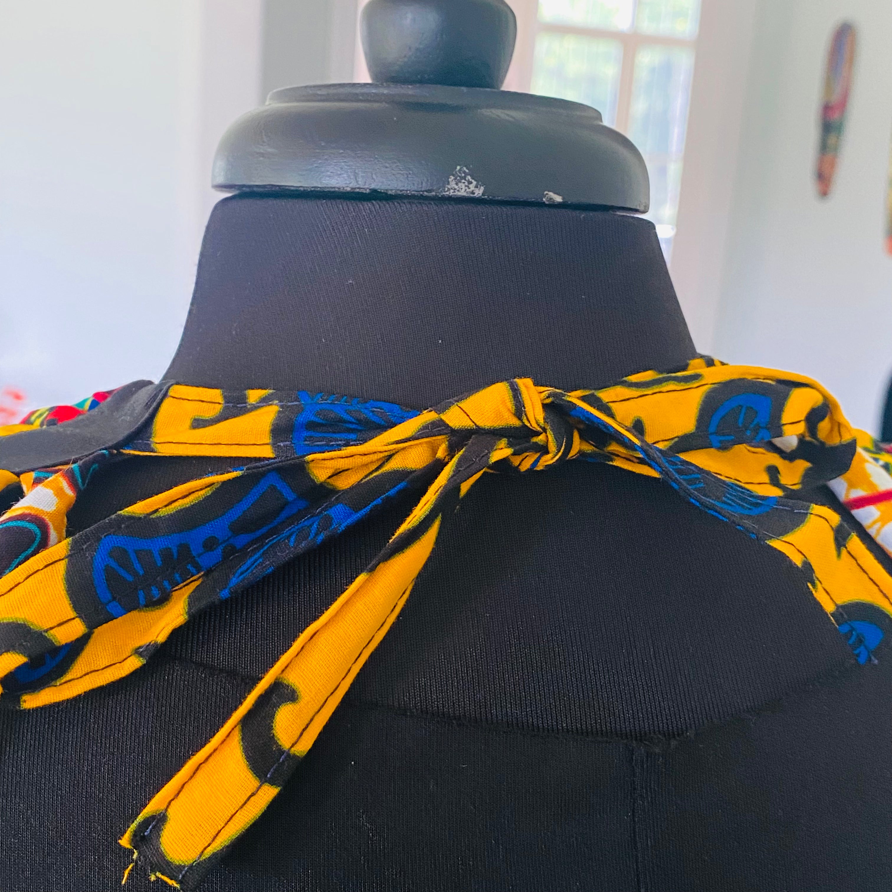 Ankara Cold Shoulder Necklace – view 4