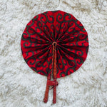 Load image into Gallery viewer, Ankara Fans - Foldable
