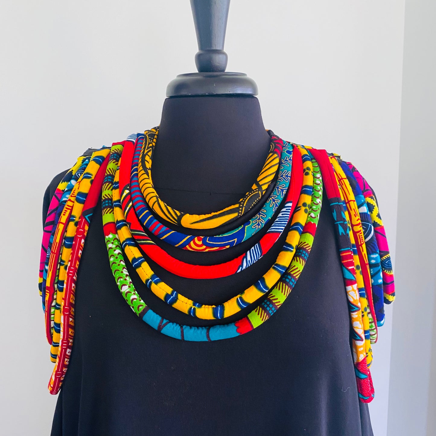 Ankara Cold Shoulder Necklace