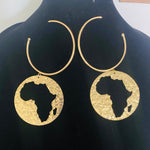 Load image into Gallery viewer, Statement Brass Earrings
