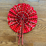 Load image into Gallery viewer, Ankara Fans - Foldable
