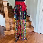 Load image into Gallery viewer, Ankara Fringe Belt
