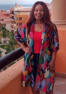 Falling Leaves Kimono