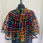 Load image into Gallery viewer, Ankara Web Cape

