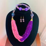 Load image into Gallery viewer, Regal African Necklace Sets
